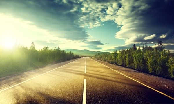 Executive Recruiters - help on the path -photo of a road, CB & Associates