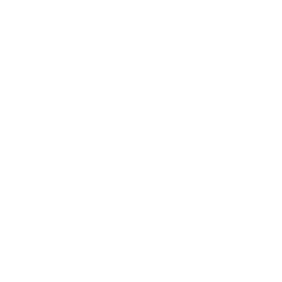 White icon of two hands shaking in agreement on a black background.